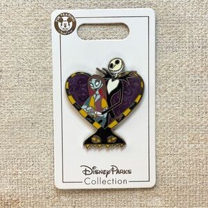 Disney Parks Jack Skellington and Sally Enamel Pin